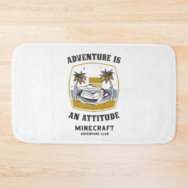 Item preview, Minecraft Steve Beach Hammock Adventure Is An Attitude designed and sold by KistanosMeka.