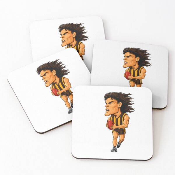 Item preview, Gary Ayres Hawthorn Football Club Original Caricature designed and sold by Luke Foran Sports Art.