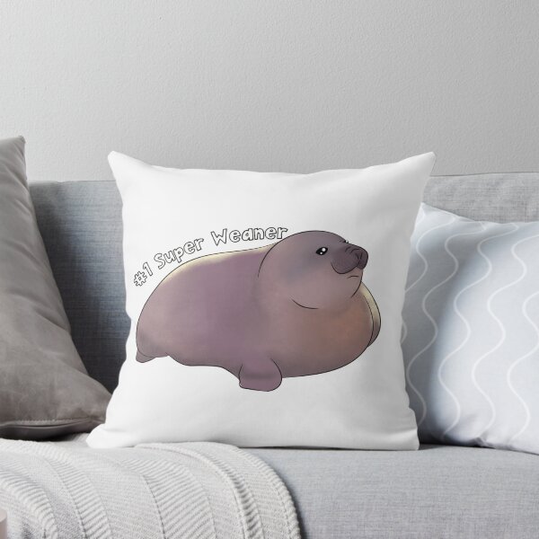 Item preview, #1 super weaner - baby elephant seal  designed and sold by thecamillest.