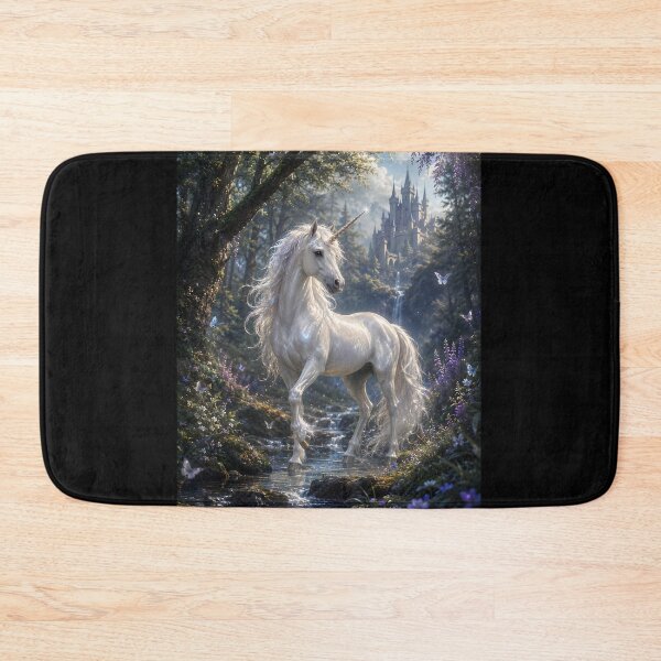 Item preview, Moonwhisper | Enchanted Forest Unicorn Fantasy Art designed and sold by Stubblejumper Artworks.