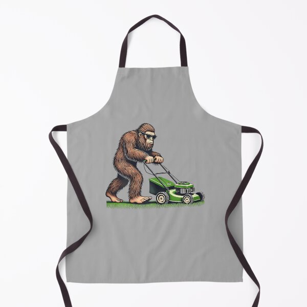 Item preview, Grassquatch Bigfoot Lawn Mowing Mower Sasquatch Men Funny designed and sold by ArleneRowe.