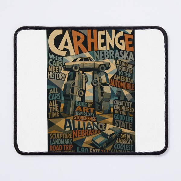 Item preview, Carhenge Nebraska Automotive Landmark Along Interstate 80 designed and sold by Aryabek.