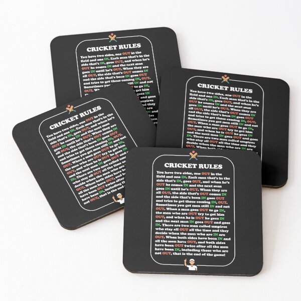 Item preview, Cricket Rules Player Status Explanation designed and sold by d247.