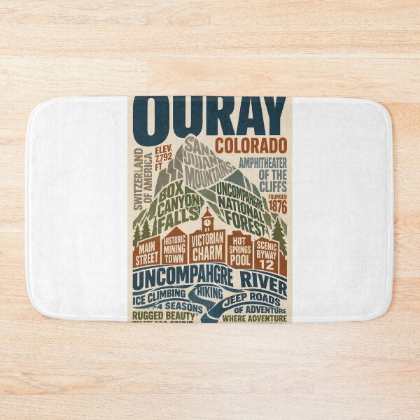 Item preview, Ouray Colorado San Juan Mountains and Uncompahgre River Valley designed and sold by Aryabek.