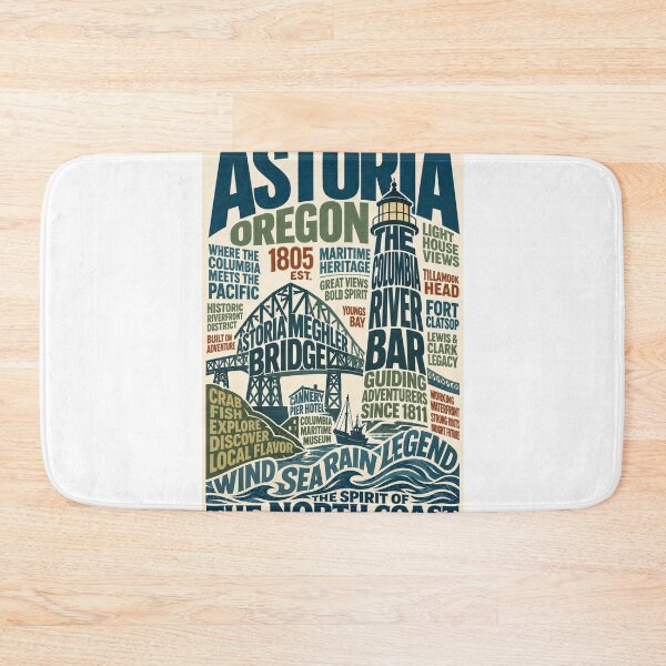 Item preview, Astoria Oregon Columbia River Bar and North Coast Heritage designed and sold by Aryabek.