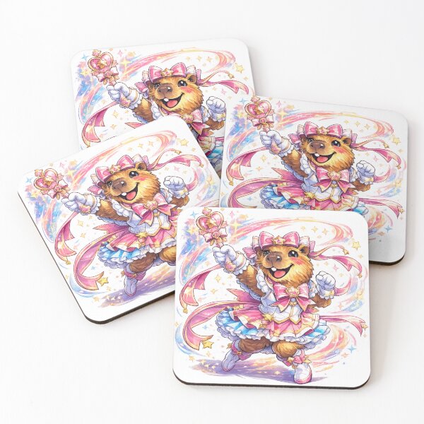 Item preview, Magical Capybara Sparkle Power Adventure designed and sold by NovaMoodCo.