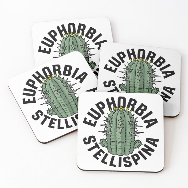Item preview, Minimalist Euphorbia Stellispina Succulent Graphic Geometric Streetwear Logo designed and sold by GreenDivisionJP.