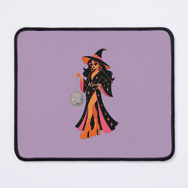 Item preview, Disco Witch - Retro 70s Halloween Celestial Groovy Spooky Season designed and sold by SimplyJasper.