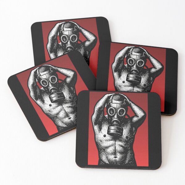 Item preview, Gas Mask - Linocut filter designed and sold by SoCalBottom.