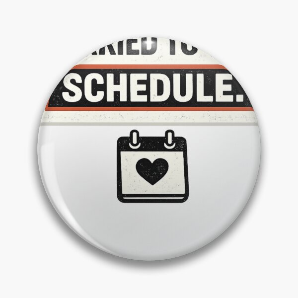 Item preview, Married To The Schedule Funny Mug designed and sold by TheOffDutyShop.