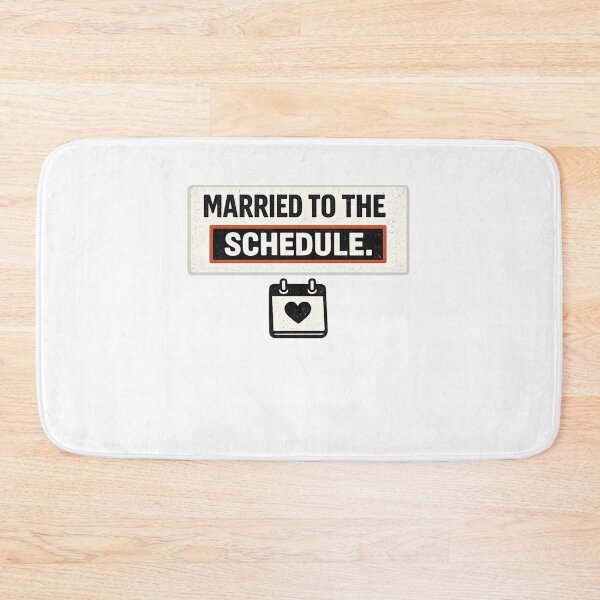 Item preview, Married To The Schedule Funny Mug designed and sold by TheOffDutyShop.