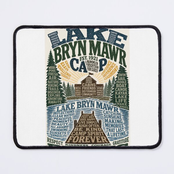 Item preview, Lake Bryn Mawr Camp for Girls Lake Bryn Mawr Pennsylvania Summer Traditions designed and sold by Aryabek.