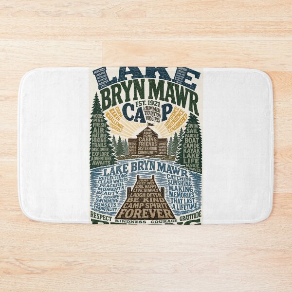 Item preview, Lake Bryn Mawr Camp for Girls Lake Bryn Mawr Pennsylvania Summer Traditions designed and sold by Aryabek.