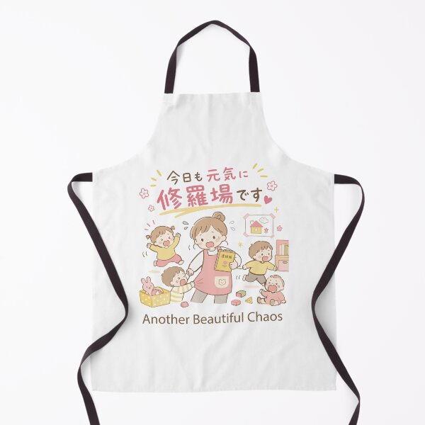 Item preview, 修羅場 Another Beautiful Chaos — Nursery Teacher Kawaii Japanese Illustration designed and sold by medicalkinoko.