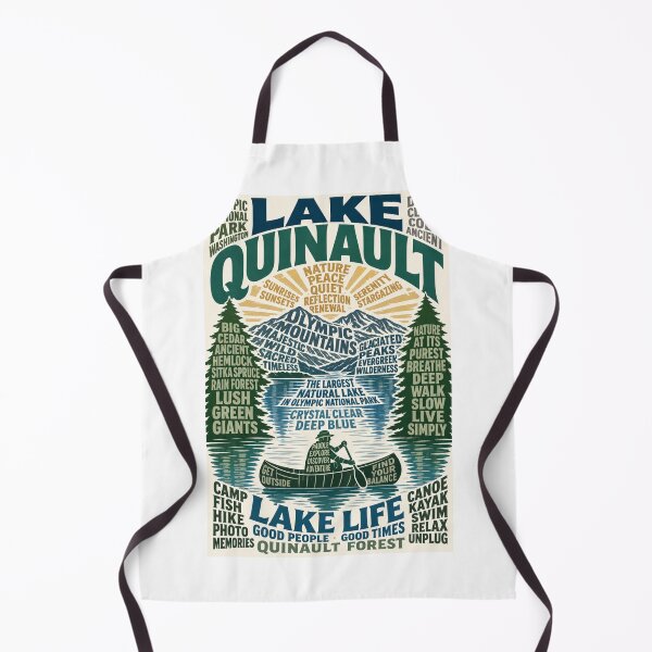 Item preview, Lake Quinault Olympic National Park Washington Rainforest Escape designed and sold by Aryabek.