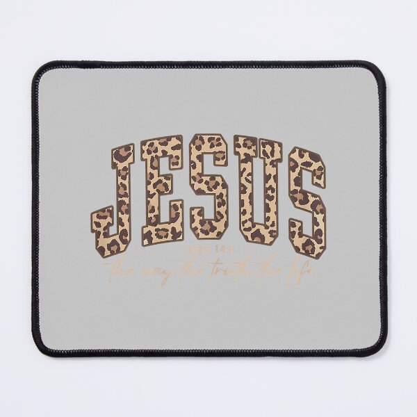 Item preview, Leopard Jesus The Way Truth Life Christian Bible Religious designed and sold by mjohnson9.