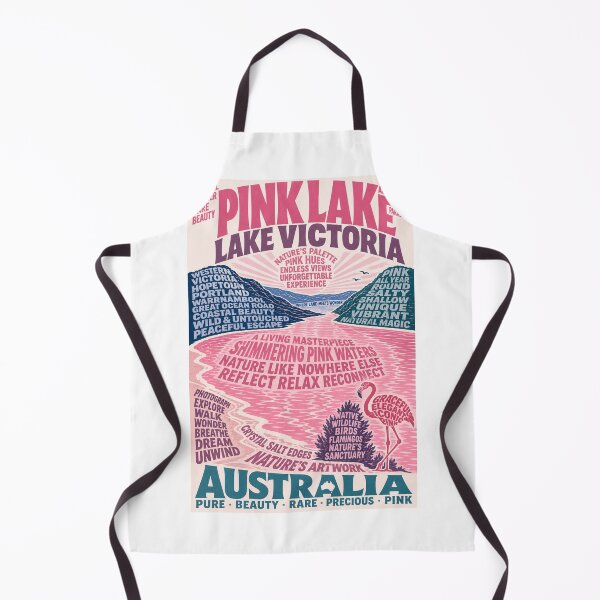 Item preview, Pink Lake Lake Victoria Western Victoria Australia Pink Waters designed and sold by Aryabek.
