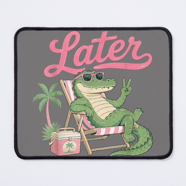 Item preview, Teacher Summer Alligator See You Later Last Day of School designed and sold by KristineLi.