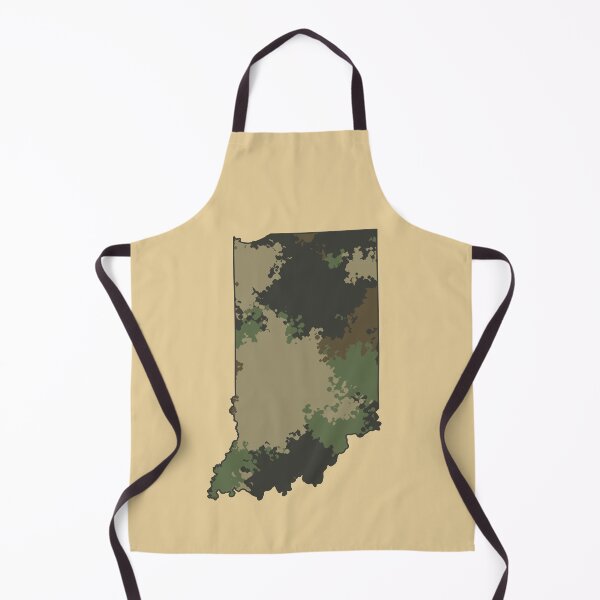Item preview, Indiana State Camouflage Map designed and sold by d247.