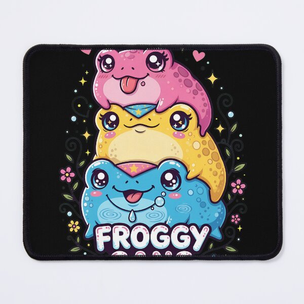 Item preview, Cute Pan Frog Stack Pride Kawaii designed and sold by goerelikothon.