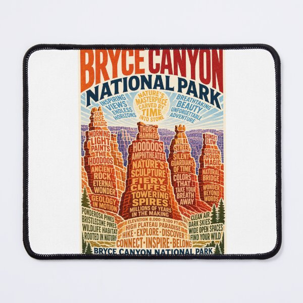 Item preview, Bryce Canyon National Park Utah Hoodoos Thor's Hammer Amphitheater designed and sold by Aryabek.