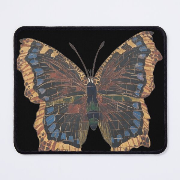 Item preview, Cursive Text Butterfly Mosaic Graphic designed and sold by minimancece.