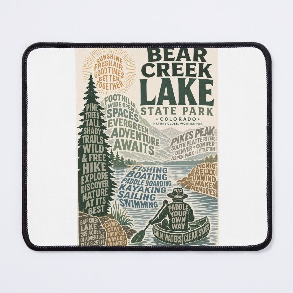 Item preview, Bear Creek Lake State Park Colorado Pikes Peak South Platte River Denver Recreation Area designed and sold by Aryabek.