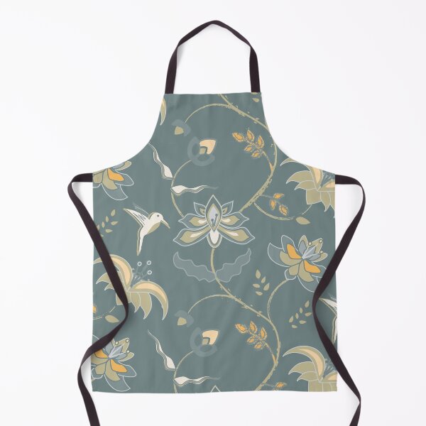 Item preview, Pastel Hummingbird Floral Vine Pattern designed and sold by Sam Heaney Design.