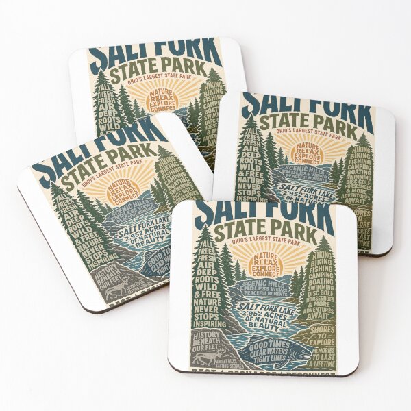 Item preview, Salt Fork State Park Ohio Salt Fork Lake Guernsey County Outdoor Escape designed and sold by Aryabek.