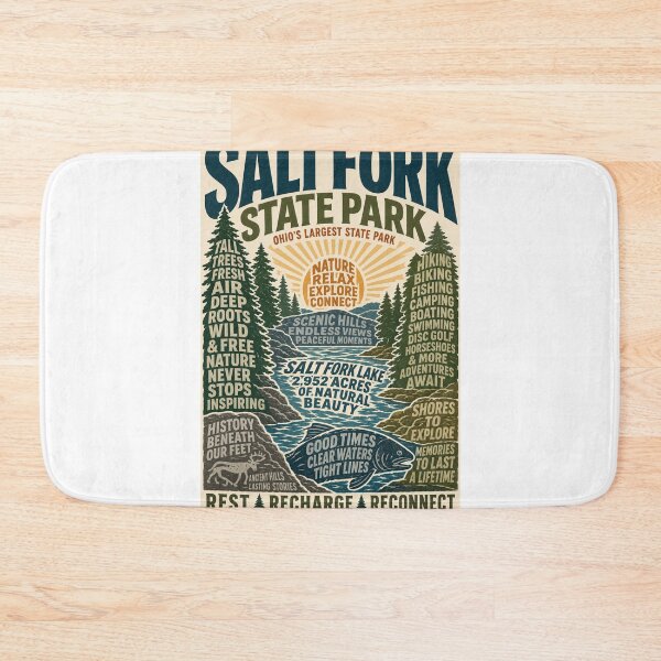 Item preview, Salt Fork State Park Ohio Salt Fork Lake Guernsey County Outdoor Escape designed and sold by Aryabek.