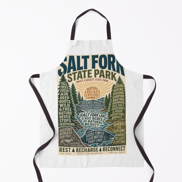 Item preview, Salt Fork State Park Ohio Salt Fork Lake Guernsey County Outdoor Escape designed and sold by Aryabek.