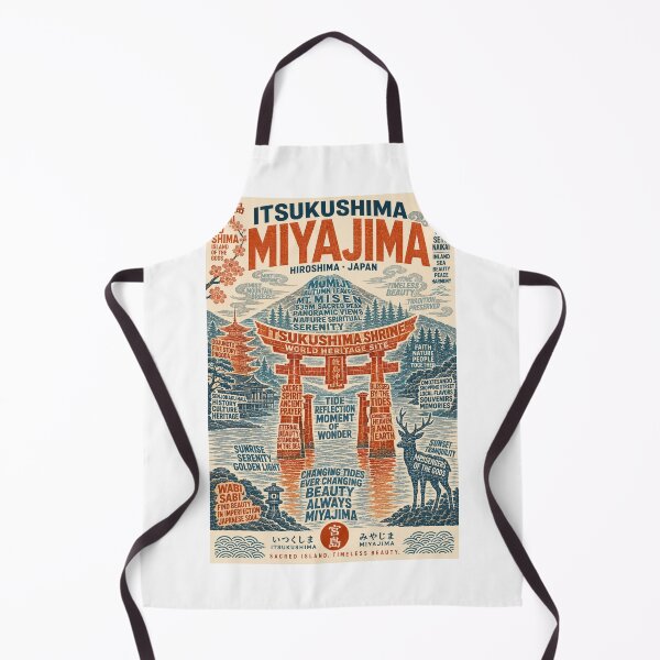 Item preview, Itsukushima Miyajima Hiroshima Japan Sacred Island and World Heritage Landmark designed and sold by Aryabek.