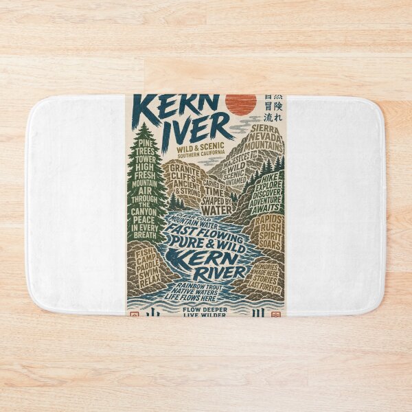Item preview, Kern River Southern California Sierra Nevada Mountains Wild Waterway Adventure designed and sold by Aryabek.