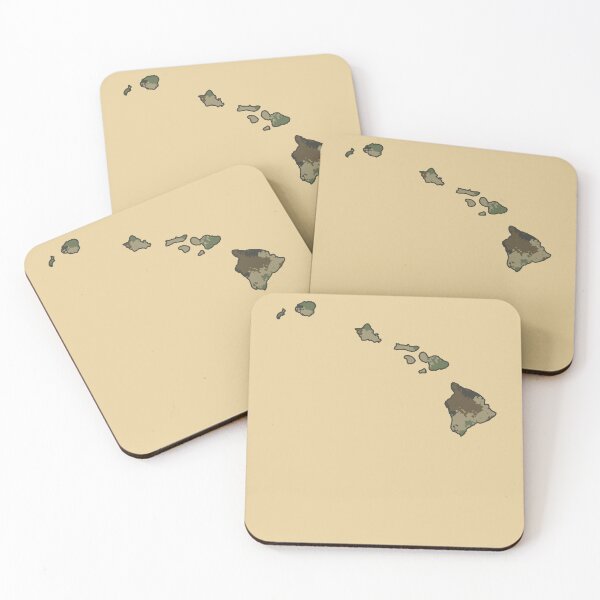 Item preview, Hawaii Islands Camouflage Map Outline designed and sold by d247.