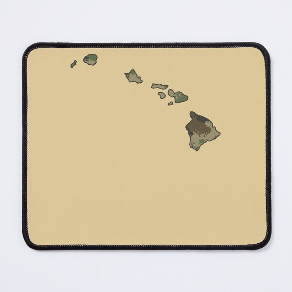 Item preview, Hawaii Islands Camouflage Map Outline designed and sold by d247.