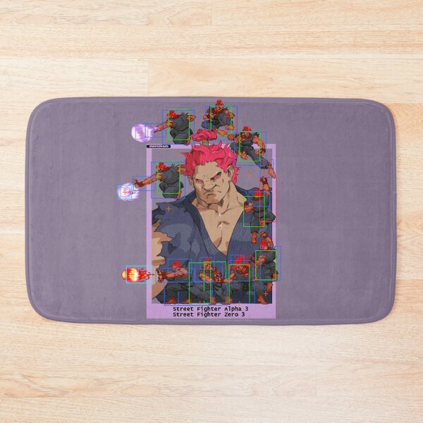 Item preview, akuma/gouki hitbox data collage alpha 3 collage 2 designed and sold by Cent75.