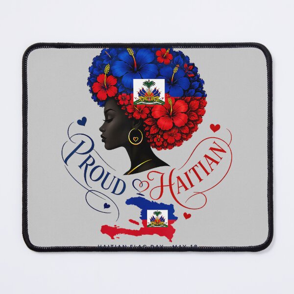Item preview, Happy Haitian Day Proud Haiti Flag Melanin for Black Girls designed and sold by KathieFaugh.