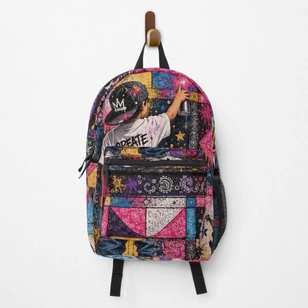 Item preview, Graffiti paisley patchwork designed and sold by Roxburylane.