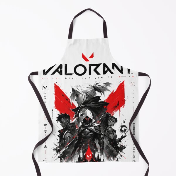Item preview, VALORANT Agents Collage Poster – Minimal Red & Black Tactical Gaming Art designed and sold by NBT-NOVA.