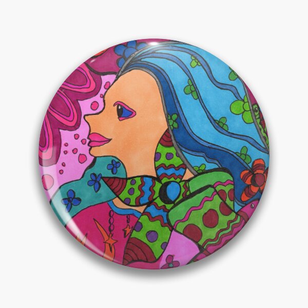 Item preview, Psychedelic trippy Art Print | Whimsical Boho Fantasy drawing designed and sold by Abirdflyingnorth.