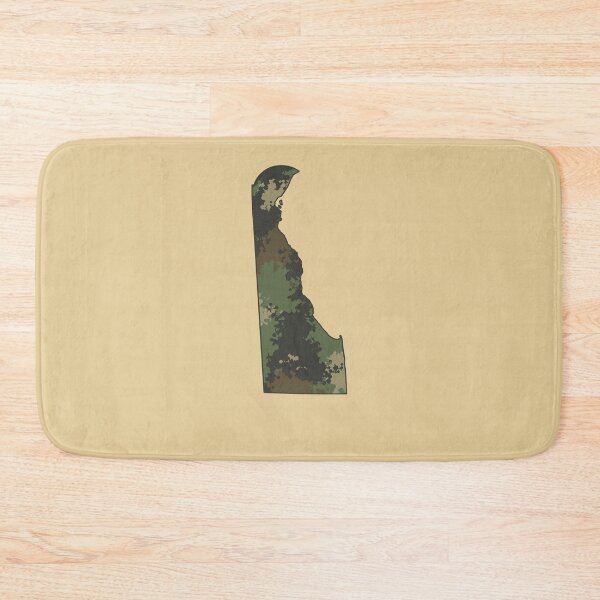 Item preview, Delaware Camo State Map Outline designed and sold by d247.