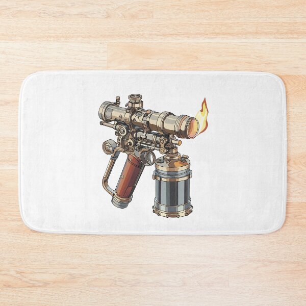 Item preview, steampunk heat gun, Mechanical Elements, Junk Journal, Distressed rustic   designed and sold by Bert Englefield.