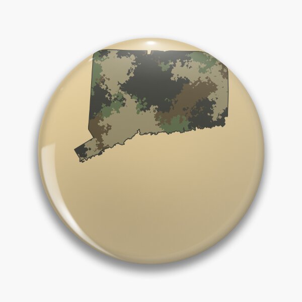 Item preview, Connecticut Camo State Map Outline designed and sold by d247.