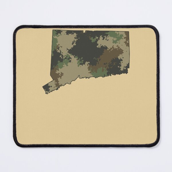 Item preview, Connecticut Camo State Map Outline designed and sold by d247.