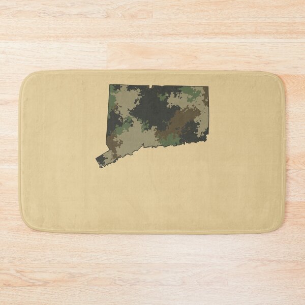 Item preview, Connecticut Camo State Map Outline designed and sold by d247.
