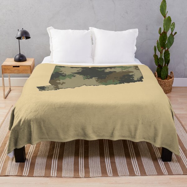 Item preview, Connecticut Camo State Map Outline designed and sold by d247.