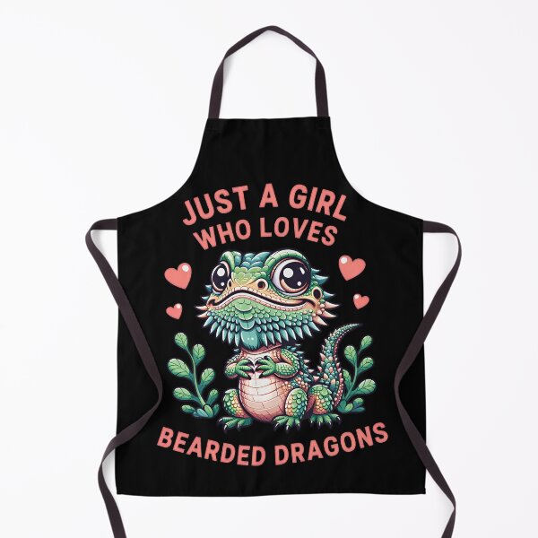 Item preview, Just a Girl Who Loves Bearded Dragons designed and sold by Lostinwaktu.