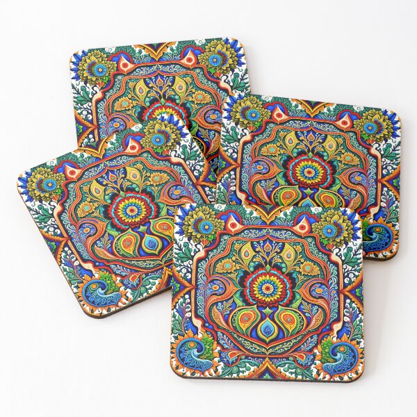 Item preview,  Colorful Paisley Design designed and sold by Beyond The Canvas.