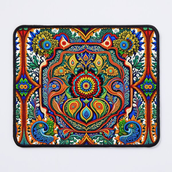 Item preview, Colorful Paisley Design designed and sold by Beyond The Canvas.