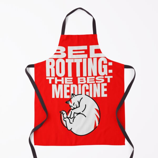 Item preview, Bed Rotting The Best Medicine Funny Cat designed and sold by GenZFashion000.